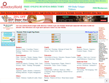 Tablet Screenshot of edirectoryworld.com